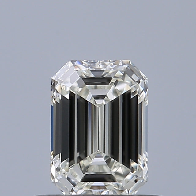 0.52 carat Emerald diamond I IF 