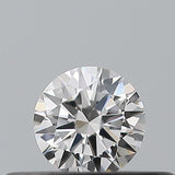 0.18 carat Round diamond E  VVS2 Excellent