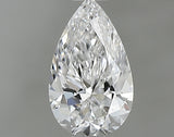 0.53 carat Pear diamond D VS2 