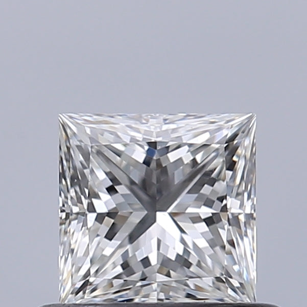 0.51 carat Princess diamond F VS2 