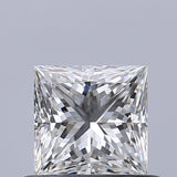 0.51 carat Princess diamond F VS2 