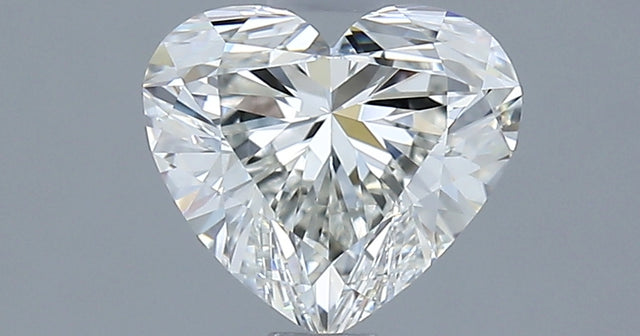 0.95 carat Heart diamond F IF VeryGood