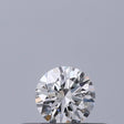 0.18 carat Round diamond E VVS2 Excellent