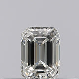 0.23 carat Emerald diamond D  VVS2