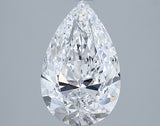 3.01 carat Pear diamond D SI2 