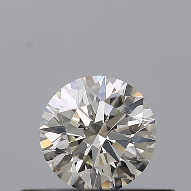 0.33 carat Round diamond J IF Excellent