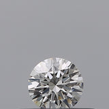0.21 carat Round diamond F  IF Excellent