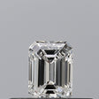 0.23 carat Emerald diamond E VVS2 