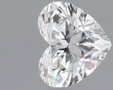 0.74 carat Heart diamond J VVS1 