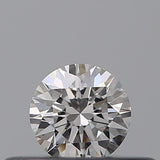 0.19 carat Round diamond F  IF Excellent