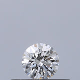 0.18 carat Round diamond E IF Excellent