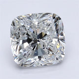 1.71 carat Cushion diamond D  I1