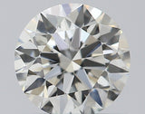 0.53 carat Round diamond I  VVS2 Excellent