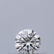 0.19 carat Round diamond E VVS1 Excellent