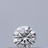 0.19 carat Round diamond E VVS1 Excellent