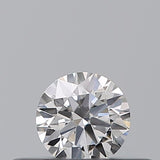 0.18 carat Round diamond D  VVS2 Excellent