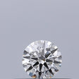 0.22 carat Round diamond E VVS2 Excellent