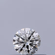 0.24 carat Round diamond F VVS1 Excellent