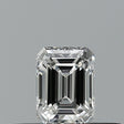 0.23 carat Emerald diamond E VVS2 