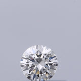 0.19 carat Round diamond F VVS1 Excellent