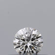 0.22 carat Round diamond E IF Excellent