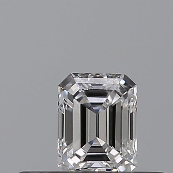 0.25 carat Emerald diamond D  VVS2