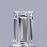0.53 carat Baguette diamond D VVS1 
