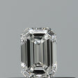 0.23 carat Emerald diamond F VVS1 