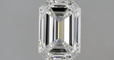 1.01 carat Emerald diamond F VVS2 