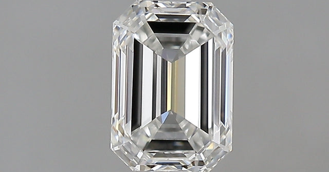 1.01 carat Emerald diamond F VVS2 
