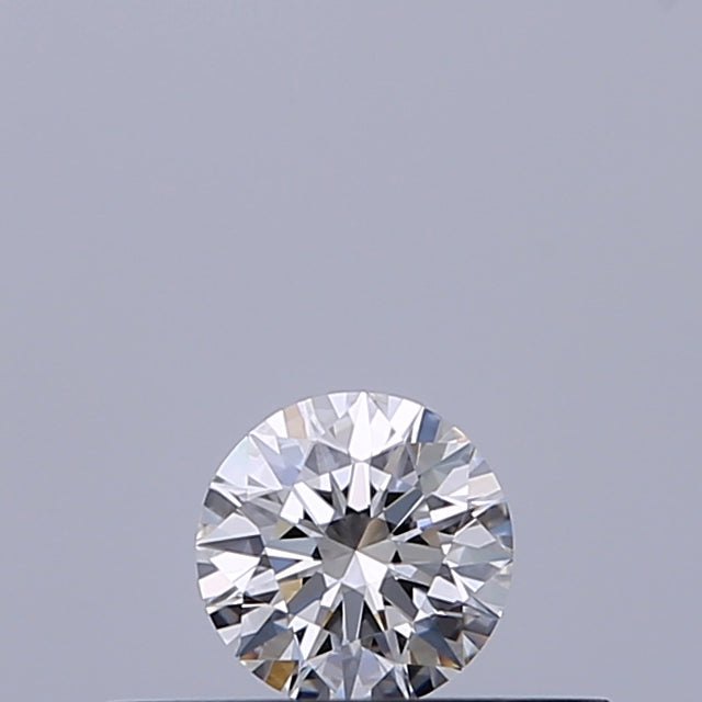 0.18 carat Round diamond E VVS1 Excellent