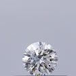0.18 carat Round diamond E VVS1 Excellent