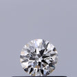 0.24 carat Round diamond E VVS2 Excellent