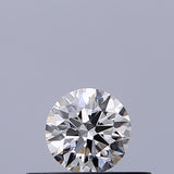 0.24 carat Round diamond E VVS2 Excellent