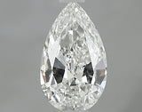 0.50 carat Pear diamond H VVS2 