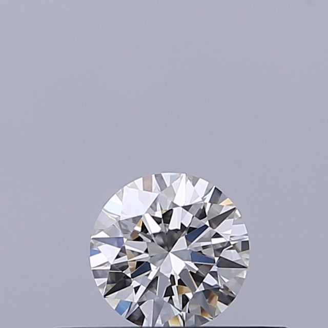 0.22 carat Round diamond F VVS1 Excellent