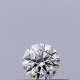 0.19 carat Round diamond F IF Excellent