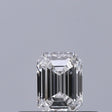0.24 carat Emerald diamond E VVS1 