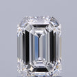 0.90 carat Emerald diamond D VVS1 