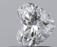0.50 carat Heart diamond E VVS2 