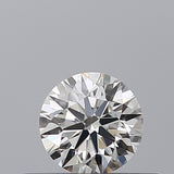 0.23 carat Round diamond F  VVS2 Excellent