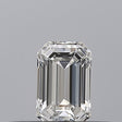 0.25 carat Emerald diamond F VVS1 