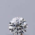 0.24 carat Round diamond E VVS2 Excellent