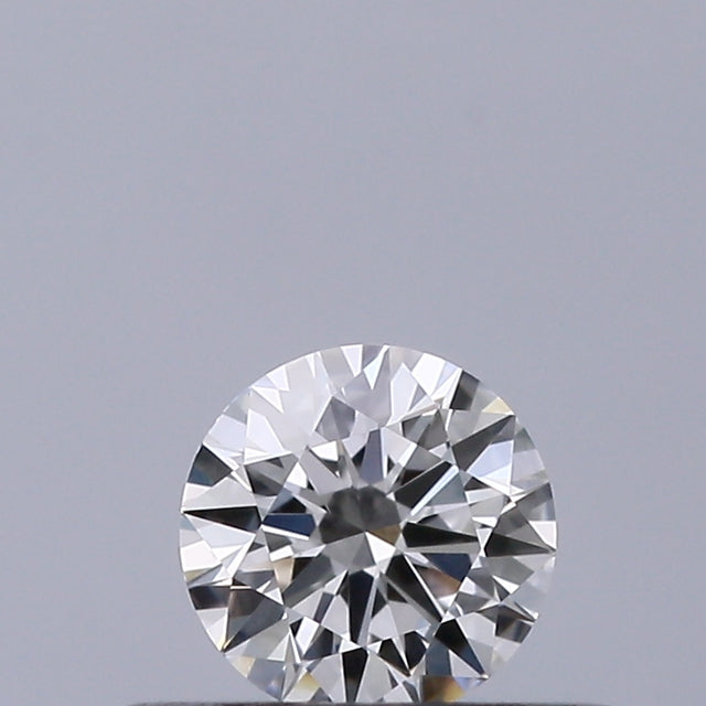 0.24 carat Round diamond E VVS2 Excellent