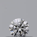 0.22 carat Round diamond E  VVS2 Excellent