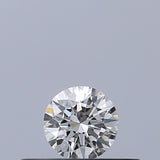 0.18 carat Round diamond E IF Excellent