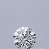 0.18 carat Round diamond F VVS1 Excellent