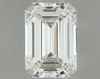 0.62 carat Emerald diamond I IF 