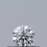 0.18 carat Round diamond E VVS2 Excellent