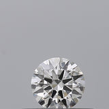 0.21 carat Round diamond F  IF Excellent